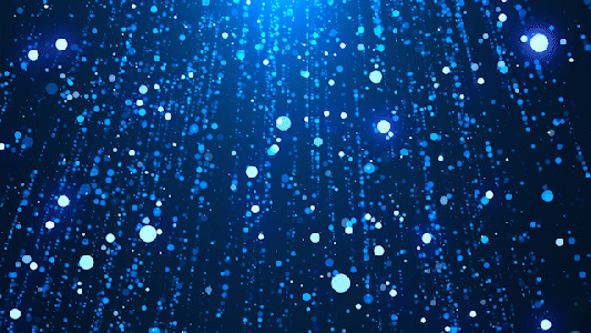 蓝色梦幻粒子背景gif
