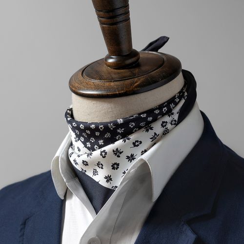 冬季新款男士丝巾真丝小方巾桑蚕丝领巾西装口袋巾套装 单买丝巾(52*