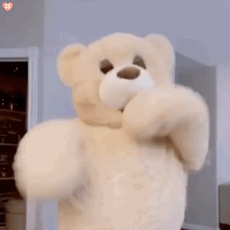 玩偶熊跳舞表情包动图第六期