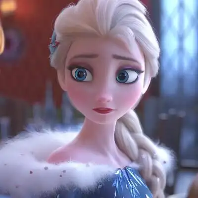 迪士尼艾莎头像