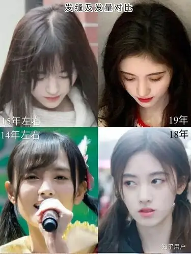 随着年龄的增长,我们普通人的发量日渐稀少,但鞠婧祎的发量却越来越