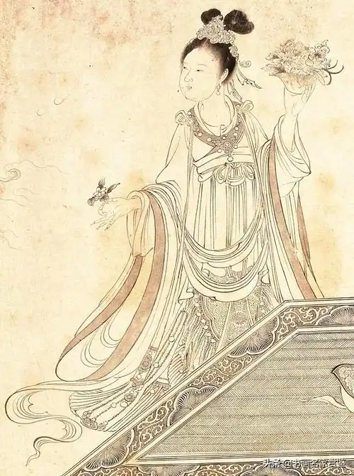 此图代表着宋代白描人物画的最高成就当是无可争议