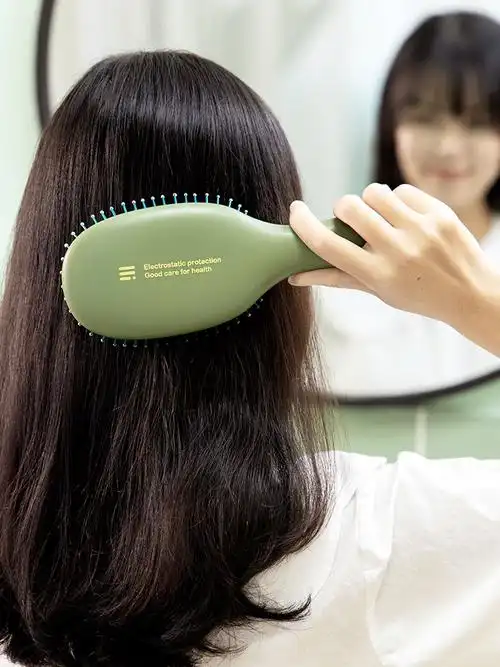 日本进口无印良品卷发梳子气囊梳女士专用长发按摩梳防静电梳头发