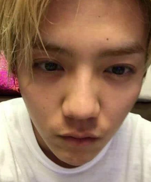 鹿晗化妆前后的对比,简直就像两个人,网友:高配的女装大佬?