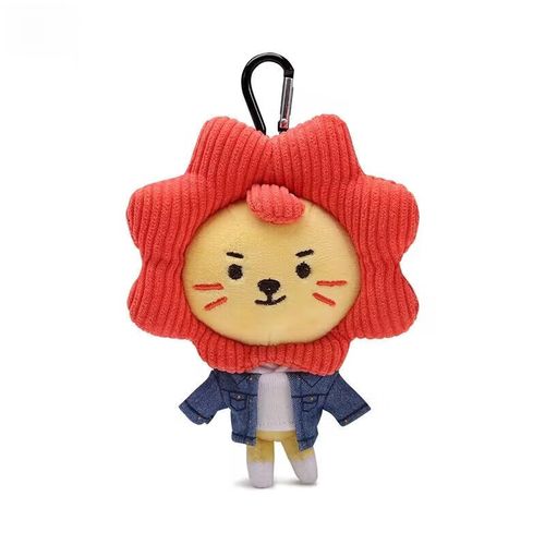 狮奥利兴莱阳公仔挂件roy6王源周边玩偶可爱钥匙扣小包包毛绒绒小挂饰
