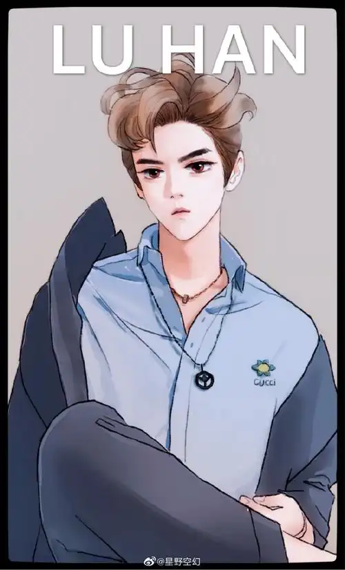 鹿晗新歌慢慢mv##鹿晗动漫风mv