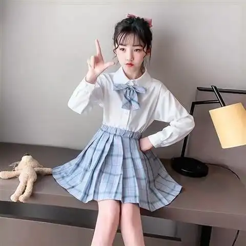 儿童学院套装校服小学生女孩gk日系jk女童校服