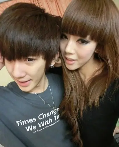 甜蜜非主流唯美情侣图片