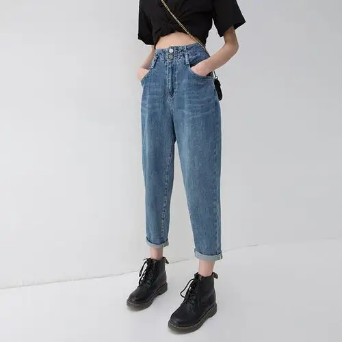 今年流行的牛仔裤女