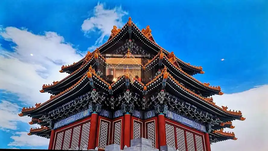 紫禁城角楼的中国风 - 美篇