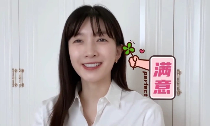 江疏影一身红衣性感撩人,愚人节开直播,素颜出镜犹如邻家姐姐