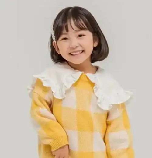 小女孩短发发型图片(适合1012岁的女生儿童短发发型) - 绿巢号