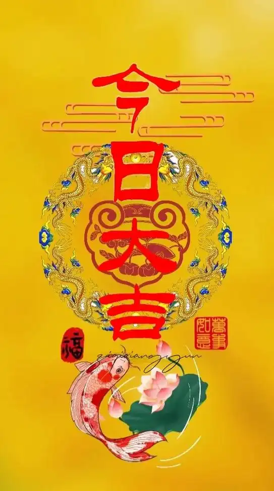 愿你从此:大吉大利!一顺百顺! #手机壁纸 #抖音图文来了  - 抖音