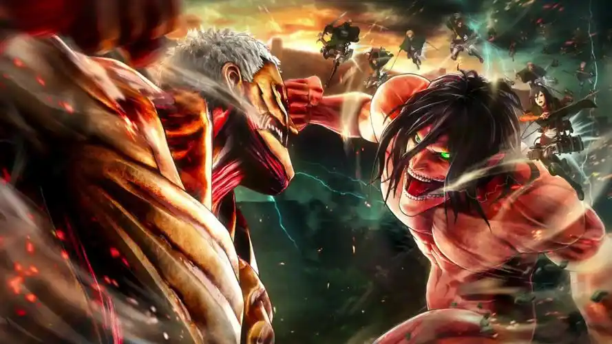 进击的巨人2 微信状态4k (bgm: youseebiggirl/t:t)