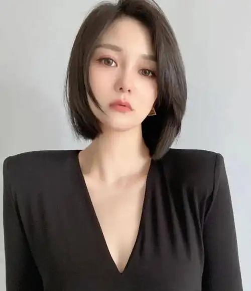 中短发懒人首选发型 这样剪百搭免打理_女生短发 - 美发站