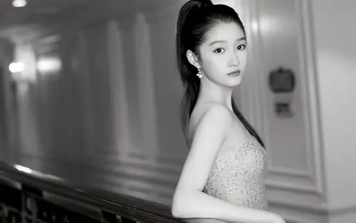 关晓彤裸色纱裙写真桌面壁纸高清大图预览1920x1200_大陆明星下载_美
