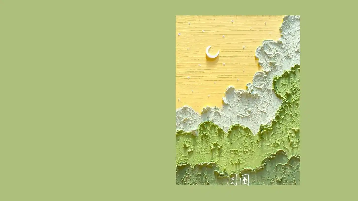 油画风电脑壁纸 太好看了!   #世界真奇妙##一起读书吧