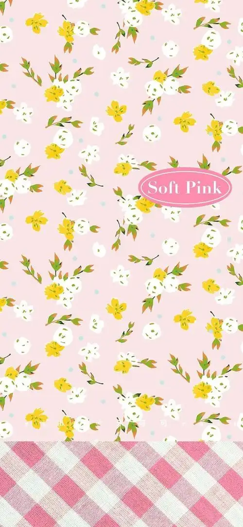 温柔浪漫小碎花平铺壁纸