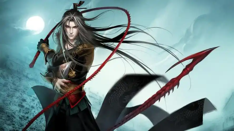 血色曼珠沙华古风图,高清壁纸图片,动漫人物-回车桌面