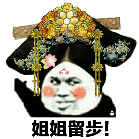 姐姐留步(宫廷表情包)