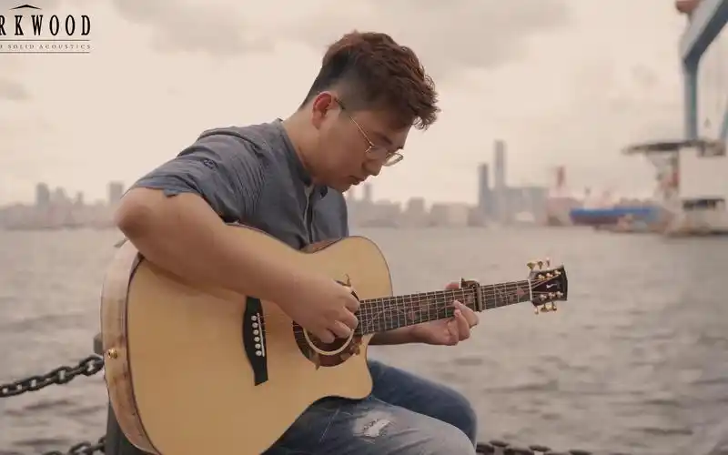 吉他教程这个中秋需要人陪王力宏需要人陪指弹吉他教学