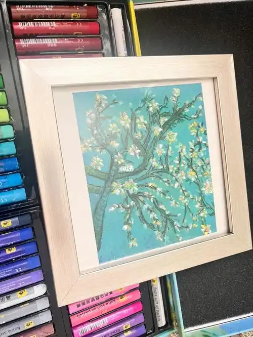 油画棒临摹丨杏花丨附简易步骤