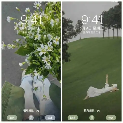 苹果手机壁纸绿色小清新壁纸