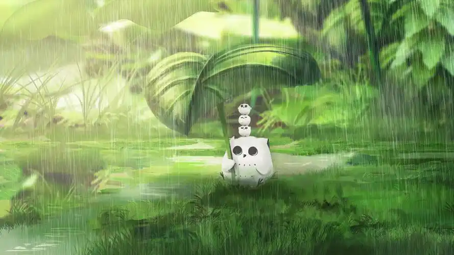 小清新插画絮语,艺术壁纸-回车桌面