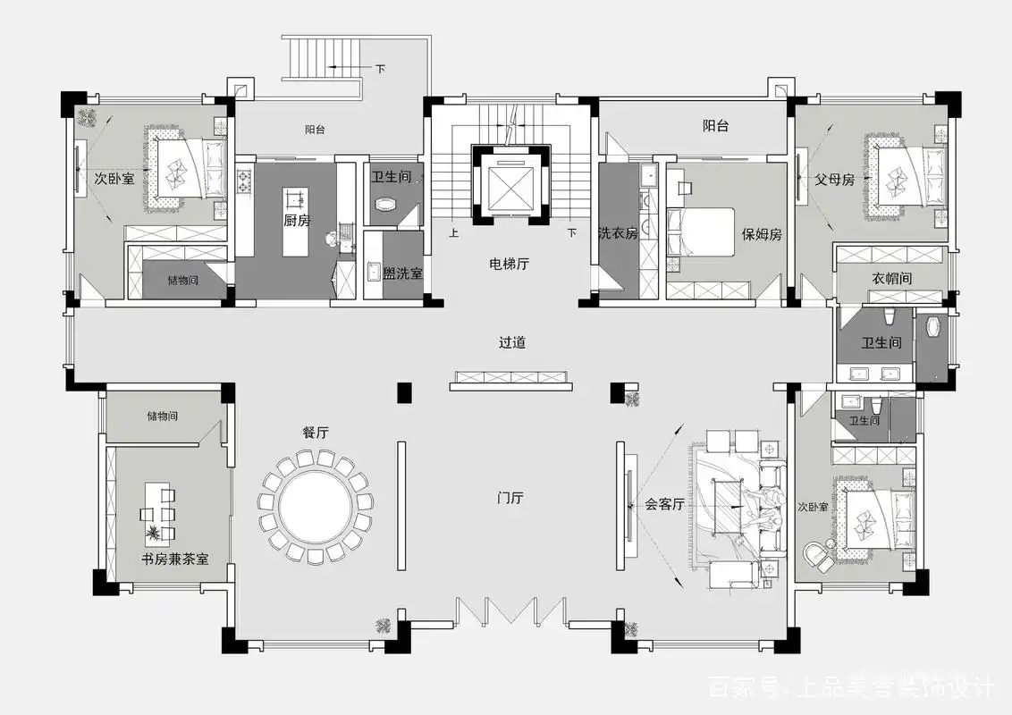 老同学回乡建2000平方米别墅,装美式风,大气磅礴,引来全村羡慕