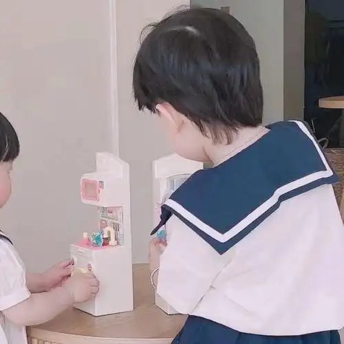 萌娃情头丸子妹和大q宝