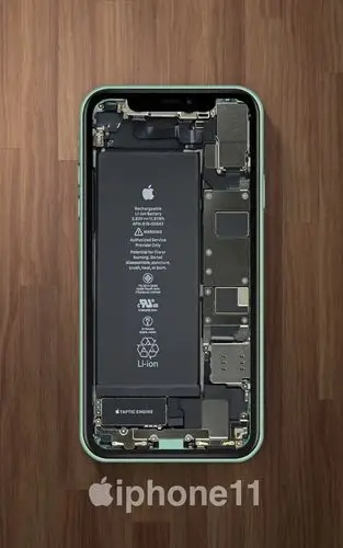 今日壁纸有透明效果的高分辨率手机内部结构壁纸