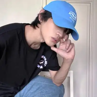 超帅冷酷的戴帽子男生高冷头像