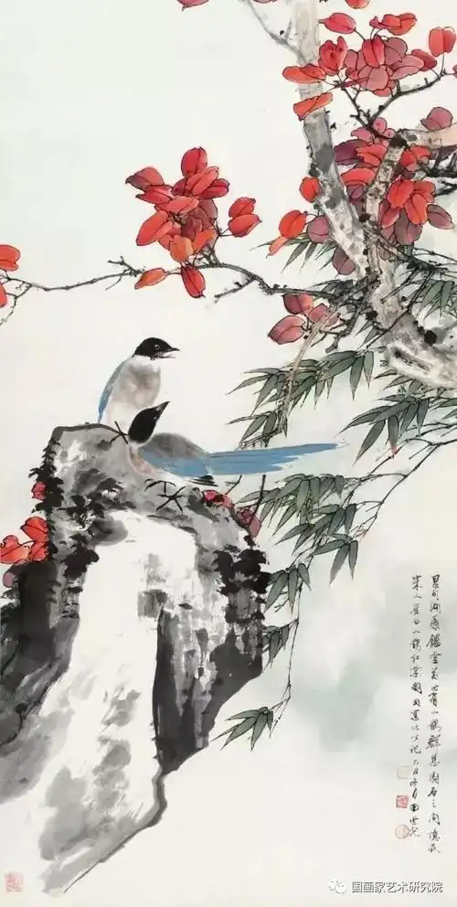 百幅精品山水花鸟画,太漂亮了