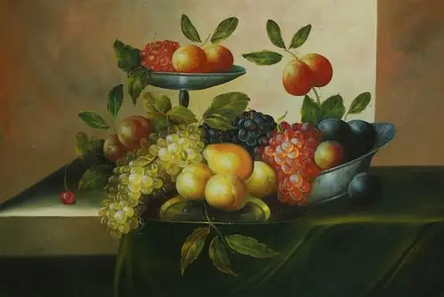 中央美院苗胜举大幅精品油画作品《丰收》