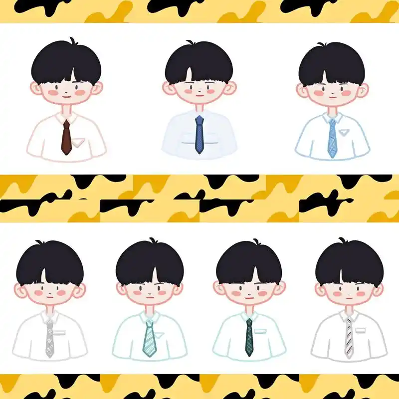 tnt简笔头像第三弹