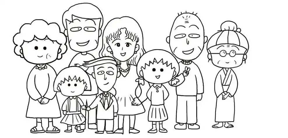 画一张全家福的画 怎样画全家福简单又好看
