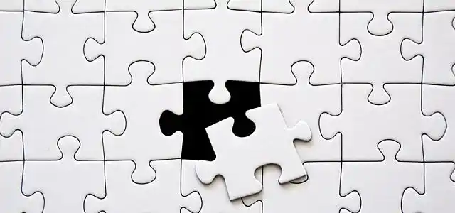 黑白色拼图纹理