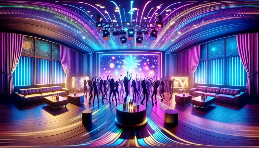 揭秘ktv灯光秀:点歌系统下的舞台魔法!#巨嗨#音创