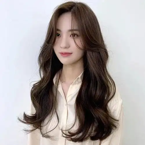 "渣女"网红大波浪卷_卷发