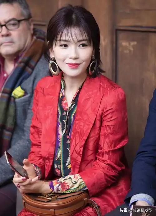 刘涛发型图片最新短发 齐肩——刘涛发型图片最新短发-天晟网