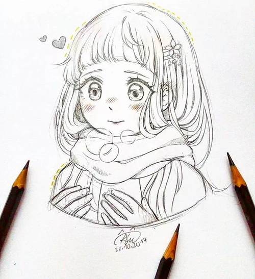 唯美的动漫人物绘画你需要画一波