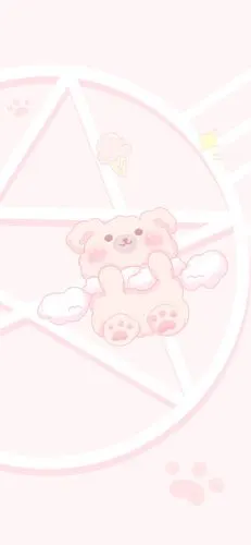 软萌少女心壁纸,粉粉嫩嫩的