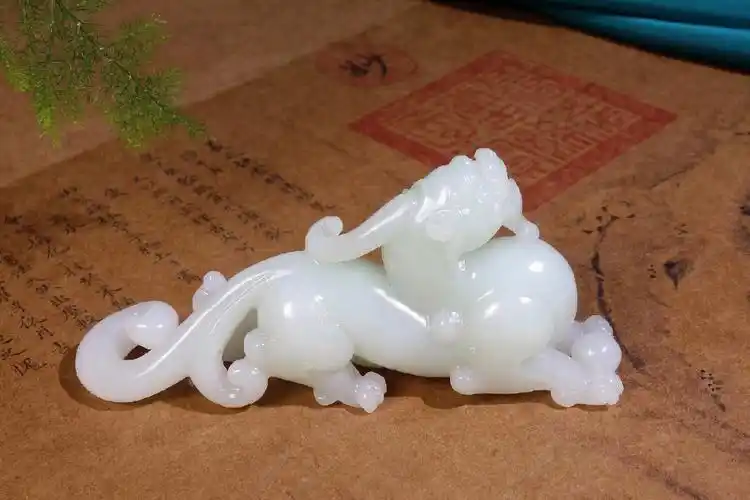 玉山料貔貅摆件把件招财貔貅,细腻缜密,温润柔和,润度十足,威武霸气