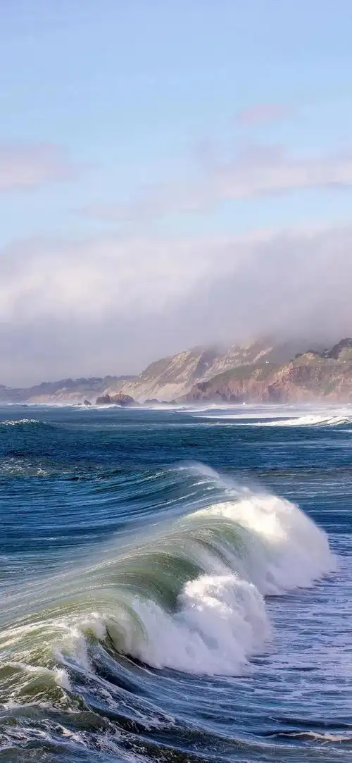 海边风景图片,海边风景海浪壁纸 第2张