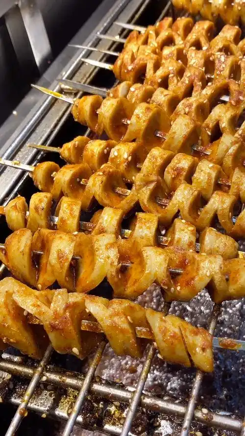 河南特色烤面筋,小本创业三天回本