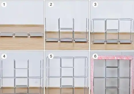 布衣柜安装布衣柜是简易家具中需求量非常大的一类,由于布衣柜与普通