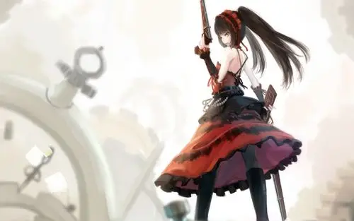 好看的动漫美女锁屏高清电脑壁纸