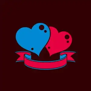 两颗相爱的心图片