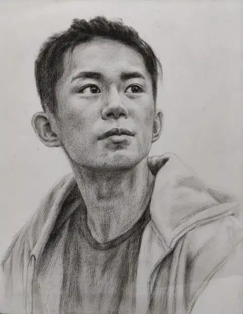 画画的日常  #头像  #素描  #素描头像  #零基础素描  #易烊千玺