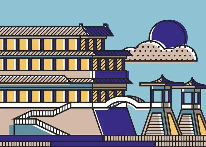 系列装饰画——西安|插画|商业插画|andrew856 - 原创作品 - 站酷